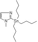 2-(三丁基锡烷基)-1-甲基-1H-咪唑分子结构 (CAS 105494-69-7)