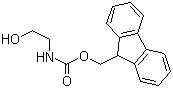 2-(N-芴甲氧羰基氨基)乙醇分子结构 (CAS 105496-31-9)