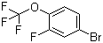 4-溴-2-氟-1-三氟甲氧基苯分子结构 (CAS 105529-58-6)
