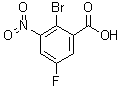 structure of CAS# 1055331-73-1, 2-溴-5-氟-3-硝基苯甲酸