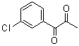 structure of CAS# 10557-17-2, 1-(3-氯苯基)-1,2-丙二酮