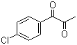 structure of CAS# 10557-21-8, 1-(4-Chlorophenyl)-1,2-propandione