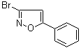 3-溴-5-苯基异恶唑分子结构 (CAS 10557-74-1)