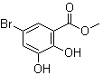 structure of CAS# 105603-49-4, 5-Bromo-2,3-dihydroxybenzoic acid methyl ester