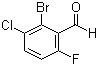 structure of CAS# 1056264-66-4, 2-溴-3-氯-6-氟苯甲醛