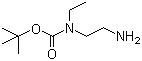 structure of CAS# 105628-63-5, tert-Butyl N-(2-aminoethyl)ethylcarbamate