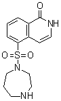 Hydroxyfasudil分子结构 (CAS 105628-72-6)