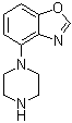 4-(1-哌嗪基)苯并恶唑分子结构 (CAS 105684-82-0)