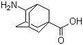 4-氨基金刚烷-1-甲酸分子结构 (CAS 1057343-95-9)