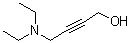 structure of CAS# 10575-25-4, 4-(二乙基氨基)-2-丁炔-1-醇