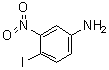 structure of CAS# 105752-04-3, 4-Iodo-3-nitrobenzenamine