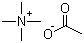 四甲基醋酸铵分子结构 (CAS 10581-12-1)