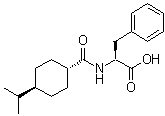 structure of CAS# 105816-05-5, L-Nateglinide