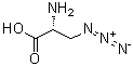 3-叠氮基-D-丙氨酸分子结构 (CAS 105928-88-9)