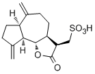 磺酸基木香烯内酯 B分子结构 (CAS 1059671-65-6)