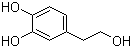 3,4-二羟基苯乙醇分子结构 (CAS 10597-60-1)