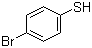 4-溴苯硫酚分子结构 (CAS 106-53-6)