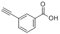3-乙炔基苯甲酸分子结构 (CAS 10601-99-7)