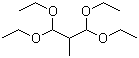 structure of CAS# 10602-37-6, 1,1,3,3-四乙氧基-2-甲基丙烷