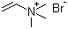 三甲基乙烯基溴化铵分子结构 (CAS 10603-92-6)