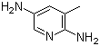 CAS # 106070-58-0, 2,5-Diamino-3-picoline, 3-Methylpyridine-2,5-diamine