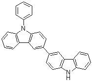 9-苯基-9H,9'H-[3,3']联咔唑分子结构 (CAS 1060735-14-9)