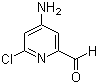 CAS # 1060809-65-5, 4-Amino-6-chloro-2-pyridinecarboxaldehyde