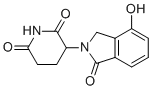 structure of CAS# 1061604-41-8, 3-(4-Hydroxy-1-oxoisoindolin-2-yl)piperidine-2,6-dione