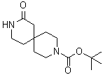 8-氧代-3,9-二氮杂螺[5.5]十一烷-3-羧酸叔丁酯分子结构 (CAS 1061731-86-9)