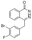4-(3-溴-4-氟苄基)酞嗪-1(2H)-酮分子结构 (CAS 1062292-60-7)
