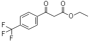 structure of CAS# 106263-53-0, beta-Oxo-4-(trifluoromethyl)benzenepropanoic acid ethyl ester
