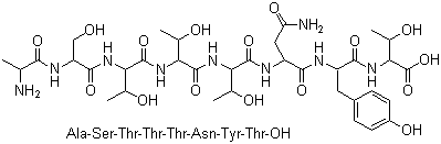 CAS 登录号：106362-33-8, (D-Ala1)-Peptide T