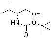 N-Boc-D-缬氨醇分子结构 (CAS 106391-87-1)