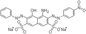 structure of CAS# 1064-48-8, 酸性黑 1