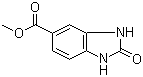 2-氧代-2,3-二氢-1H-1,3-苯并咪唑-5-羧酸甲酯分子结构 (CAS 106429-57-6)