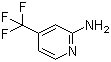 2-氨基-4-三氟甲基吡啶分子结构 (CAS 106447-97-6)