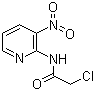 2-氯-N-(3-硝基-2-吡啶基)乙酰胺分子结构 (CAS 1065483-83-1)