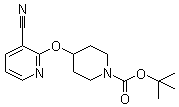 CAS # 1065484-09-4, 4-[(3-Cyano-2-pyridinyl)oxy]-1-piperidinecarboxylic acid tert-butyl ester