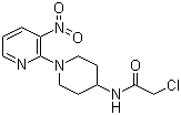 CAS # 1065484-47-0, 2-Chloro-N-[1-(3-nitro-2-pyridinyl)-4-piperidinyl]acetamide