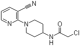 CAS 登录号：1065484-49-2, 2-氯-N-[1-(3-氰基-2-吡啶基)-4-哌啶基]乙酰胺