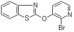 2-[(2-溴-3-吡啶基)氧基]苯并噻唑分子结构 (CAS 1065484-73-2)