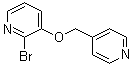 structure of CAS# 1065484-75-4, 2-溴-3-(4-吡啶基甲氧基)吡啶