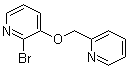 2-溴-3-(2-吡啶基甲氧基)吡啶分子结构 (CAS 1065484-77-6)