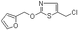 CAS # 1065484-88-9, 5-(Chloromethyl)-2-(2-furanylmethoxy)thiazole