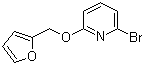 2-溴-6-(2-呋喃基甲氧基)吡啶分子结构 (CAS 1065484-89-0)