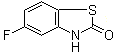 5-氟-2(3H)-苯并噻唑酮分子结构 (CAS 1065678-31-0)