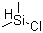 structure of CAS# 1066-35-9, Chlorodimethylsilane