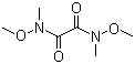 N,N'-二甲氧基-N,N'-二甲基草酰二胺分子结构 (CAS 106675-70-1)