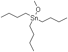 三正丁基甲氧基锡分子结构 (CAS 1067-52-3)