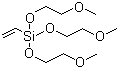 structure of CAS# 1067-53-4, 乙烯基三(2-甲氧基乙氧基)硅烷